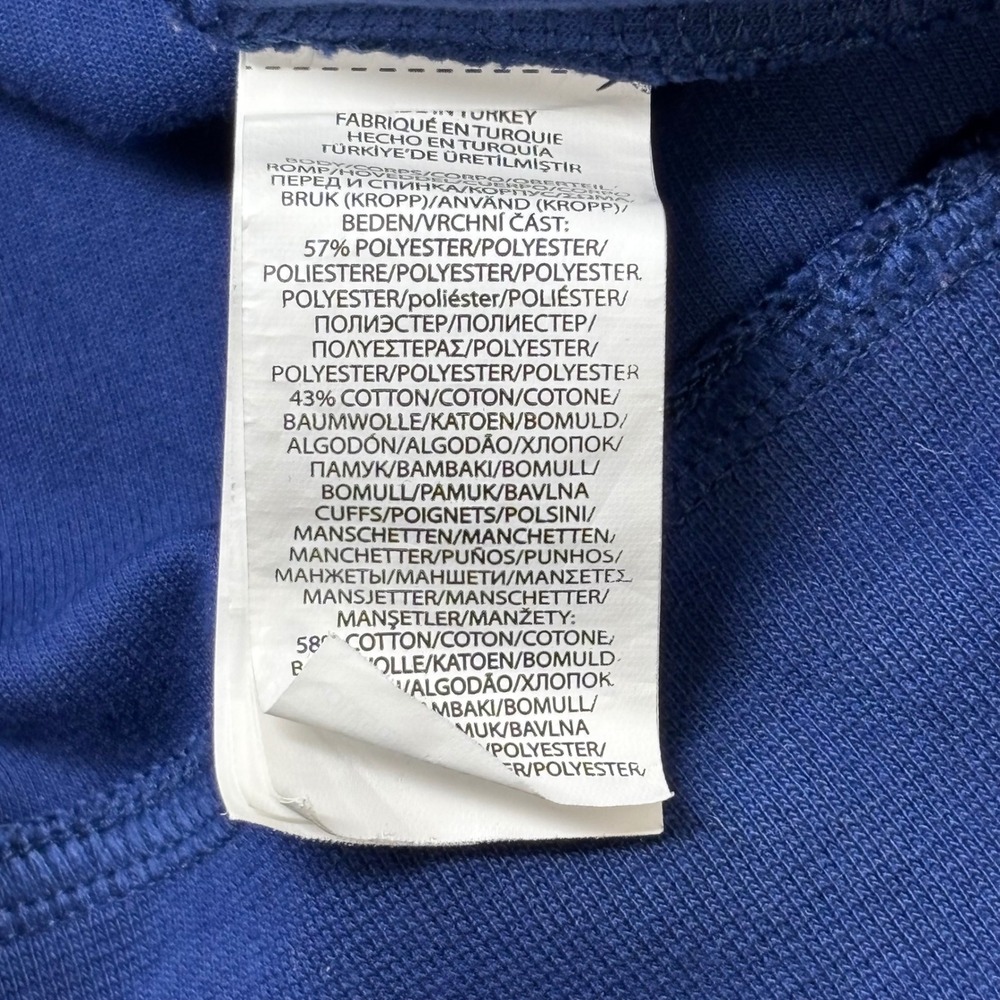 Polo Ralph Lauren Men's M Navy Contrast Box Logo Double-Knit Sweatshirt - Picture 7 of 7